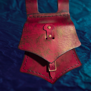 Red belt bag
